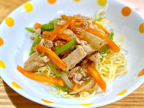 焼きそばの余りで！あんかけかた焼きそば